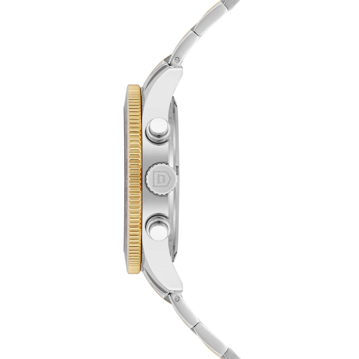 Herren Chronograph bicolor Edelstahl bicolor