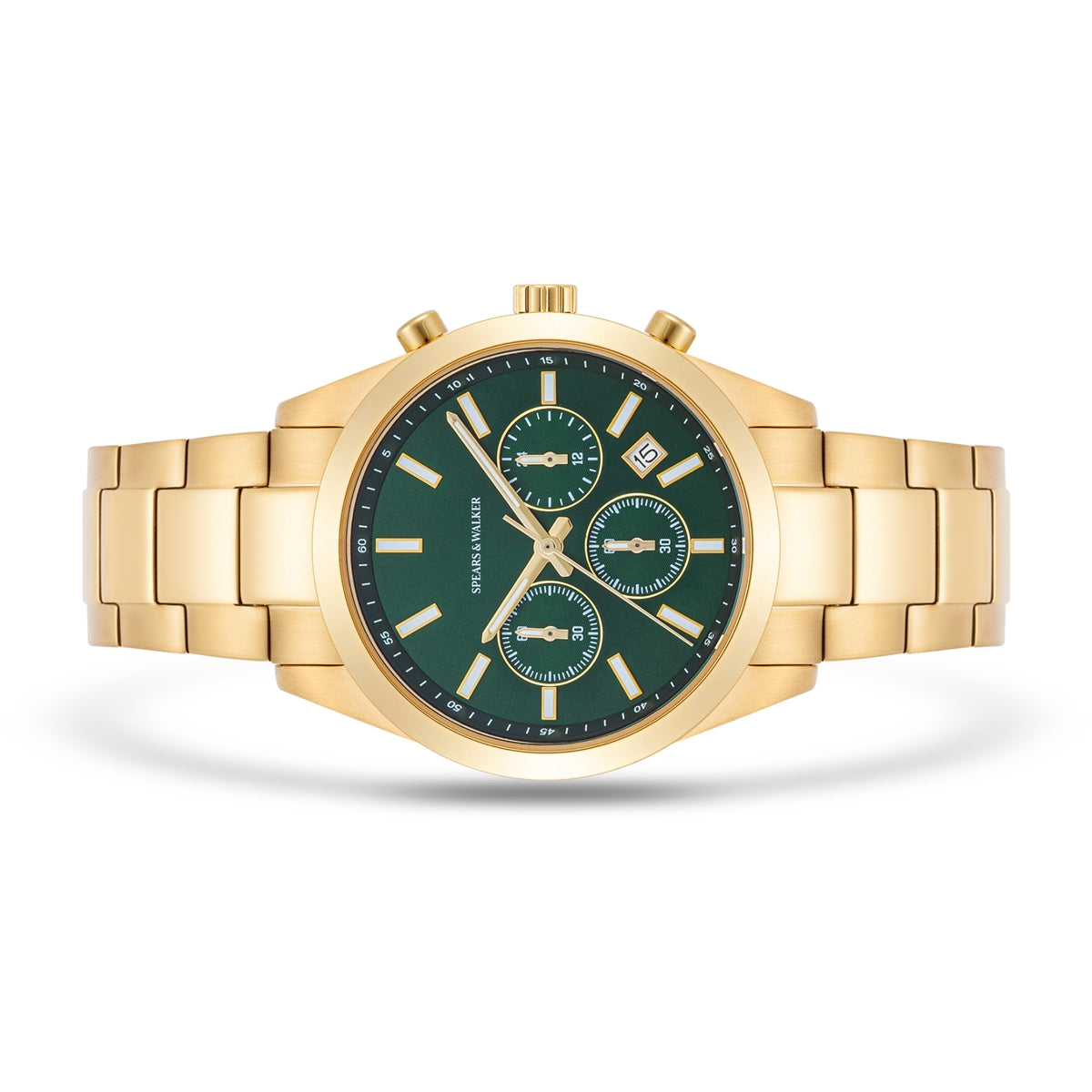 Herren Chronograph gelbgold Edelstahl gelbgold