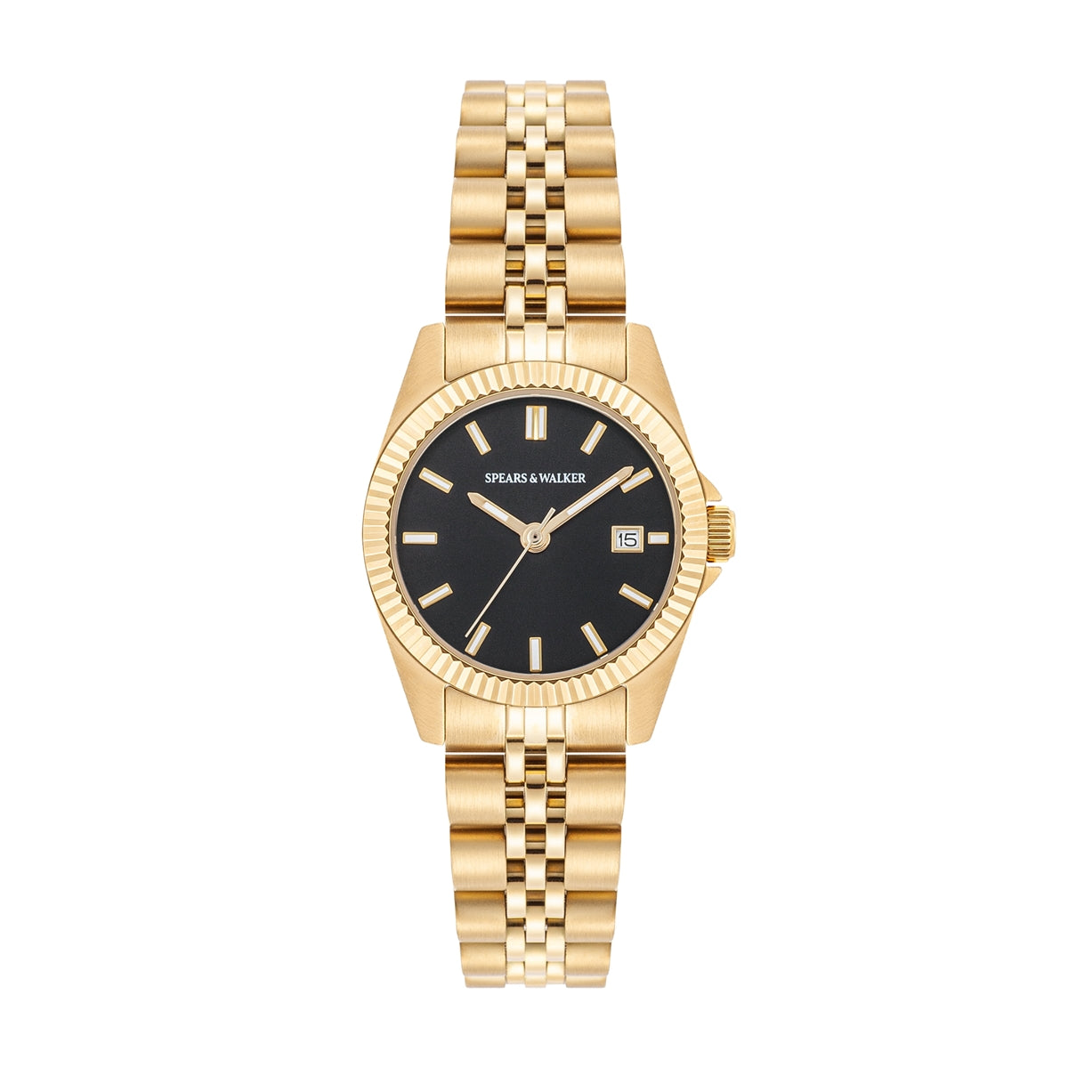 Damen Quarzuhr gelbgold Edelstahl gelbgold