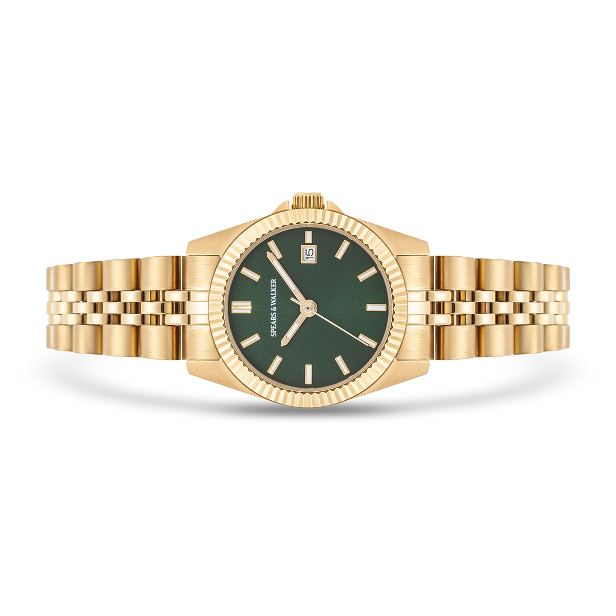 Damen Quarzuhr gelbgold Edelstahl gelbgold