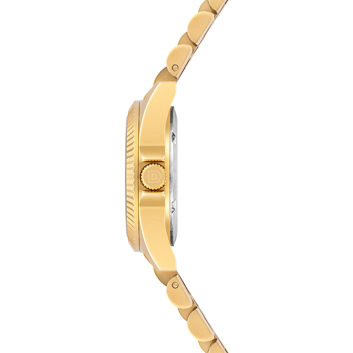 Damen Quarzuhr gelbgold Edelstahl gelbgold