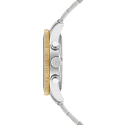 Herren Chronograph bicolor Edelstahl bicolor