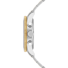 Herren Chronograph bicolor Edelstahl bicolor