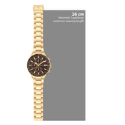 Herren Chronograph gelbgold Edelstahl gelbgold