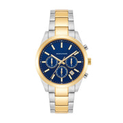 Herren Chronograph bicolor Edelstahl bicolor