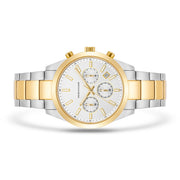 Herren Chronograph bicolor Edelstahl bicolor