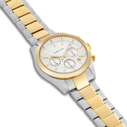 Herren Chronograph bicolor Edelstahl bicolor