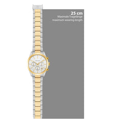 Herren Chronograph bicolor Edelstahl bicolor