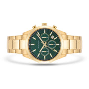 Herren Chronograph gelbgold Edelstahl gelbgold