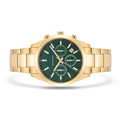 Herren Chronograph gelbgold Edelstahl gelbgold