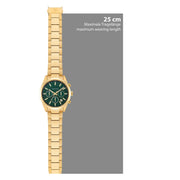 Herren Chronograph gelbgold Edelstahl gelbgold