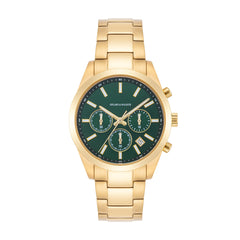 Herren Chronograph gelbgold Edelstahl gelbgold
