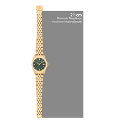 Damen Quarzuhr gelbgold Edelstahl gelbgold