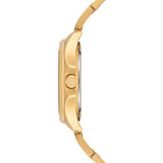 Damen Quarzuhr gelbgold Edelstahl gelbgold