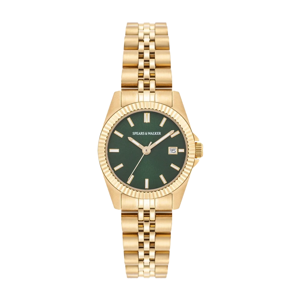 Damen Quarzuhr gelbgold Edelstahl gelbgold